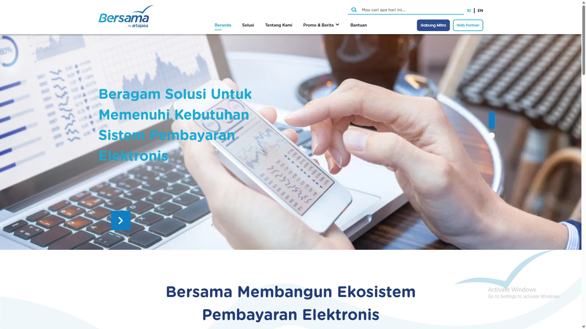 Corporate Website Development screenshot 2